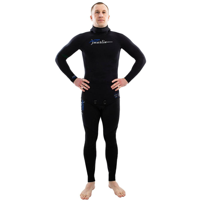 Combinaison de plongée en apnée homme 5mm noire taille M Marlin 116984
