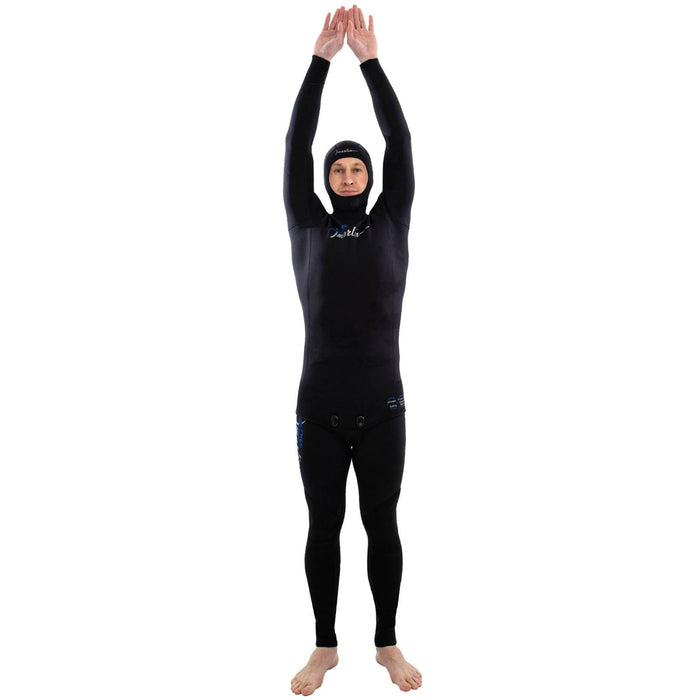 Combinaison de plongée en apnée homme 5mm noire taille M Marlin 116984