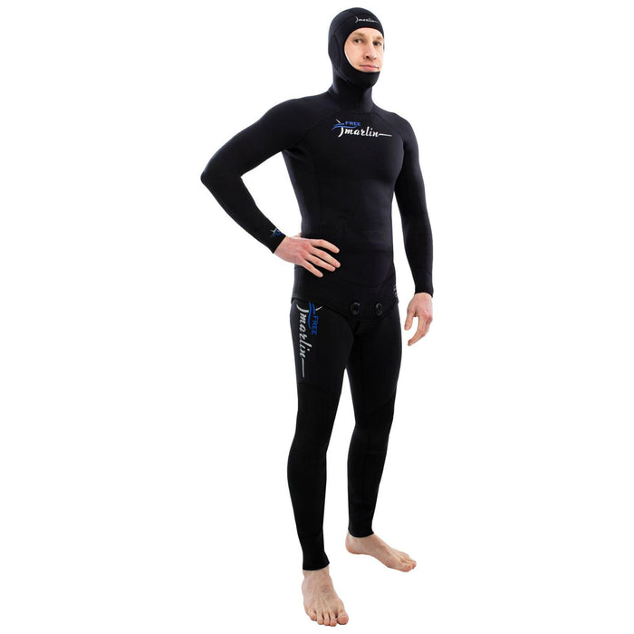 Combinaison de plongée en apnée homme 5mm noire taille ML Marlin 116985