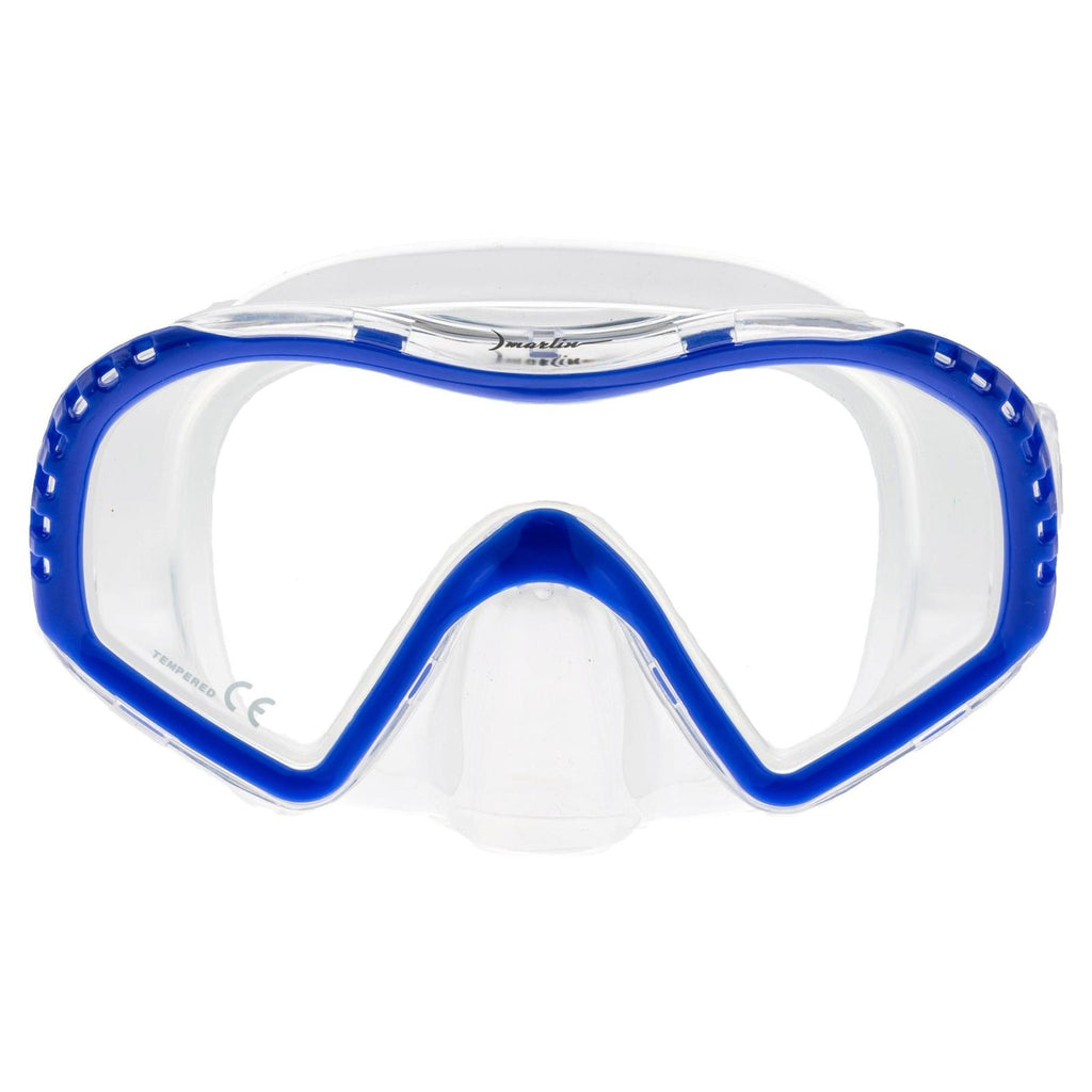 Masque de snorkeling Look Enfants Bleu-Transparent Marlin 117442