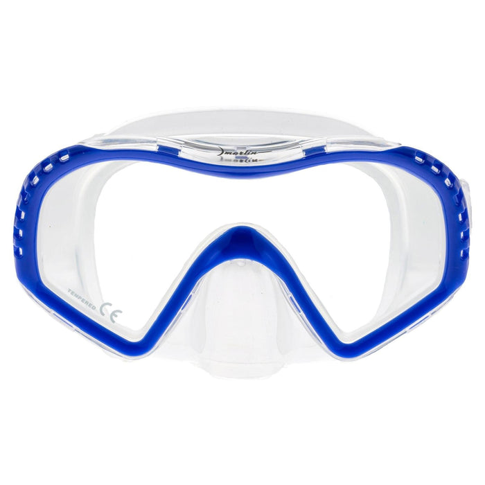 Masque de snorkeling Look Enfants Bleu-Transparent Marlin 117442