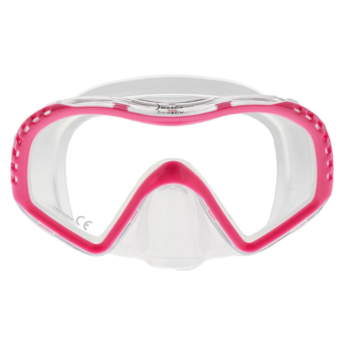 Masque de snorkeling Look Enfants Rose-Transparent Marlin 117443