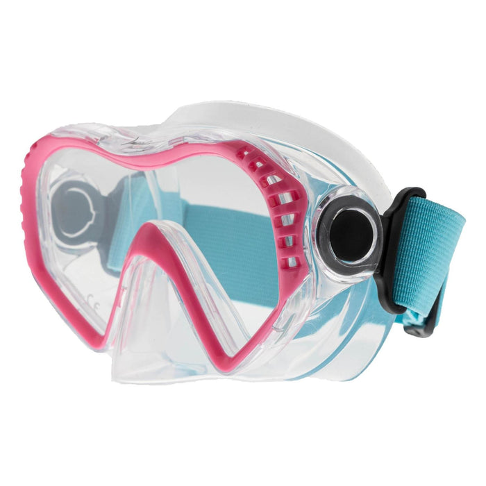 Masque de snorkeling Look Enfants Rose-Transparent Marlin 117443