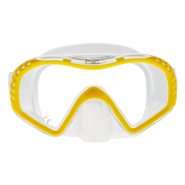 Masque de snorkeling Look Enfants Jaune-Transparent Marlin 117444