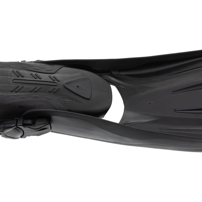 Palmes de plongée Scuba Ebs Noire Taille R-41-44 Marlin 117447