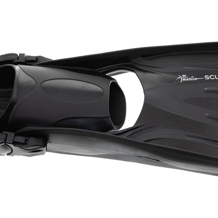 Palmes de plongée Scuba Ebs Noire Taille R-41-44 Marlin 117447