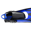 Palmes de plongée Scuba Ebs Bleue Taille L-44,5-49 Marlin 117452