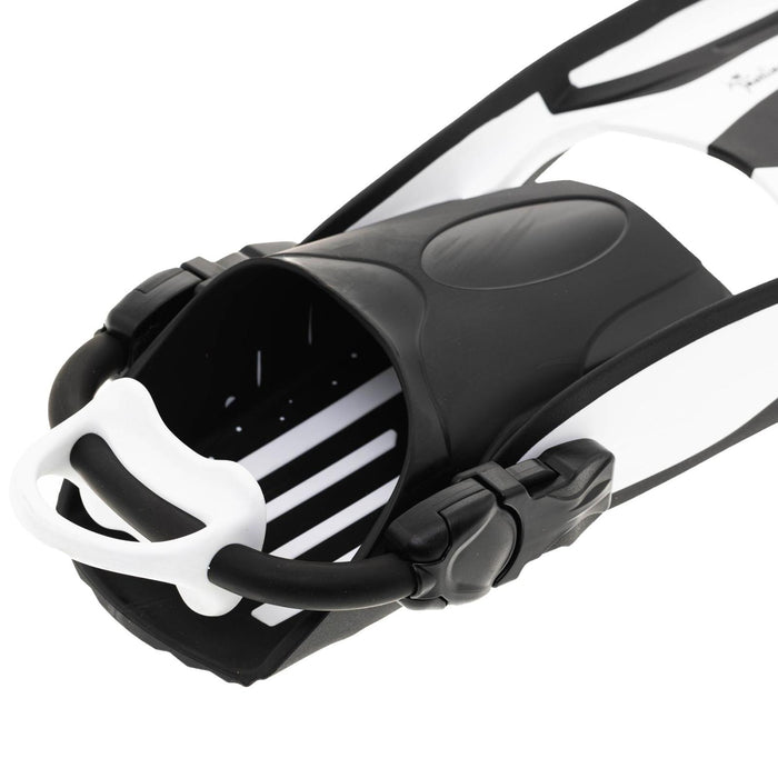 Palmes de plongée Scuba Ebs Blanche Taille R-41-44 Marlin 117455