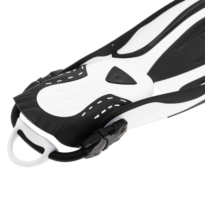 Palmes de plongée Scuba Ebs Blanche Taille R-41-44 Marlin 117455