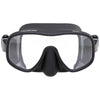 Masque de chasse sous-marine sans cadre noir mat Marlin 117472