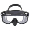 Masque de chasse sous-marine sans cadre noir mat Marlin 117472