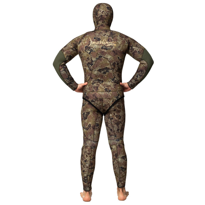 Combinaison de chasse sous-marine Pride 9mm Vert-Camouflage Taille LX Marlin 117575
