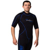 Shorty combinaison Malibu Homme 2.5mm Noir-Bleu Taille XXL Marlin 117608