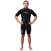 Shorty combinaison Malibu Homme 2.5mm Noir-Argent Taille M Marlin 117611