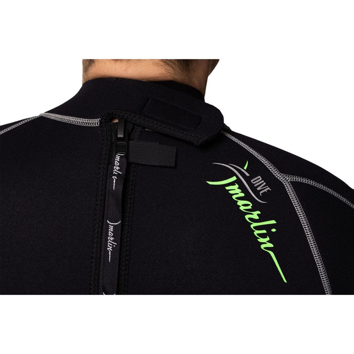 Shorty combinaison Malibu Homme 2.5mm Noir-Argent Taille M Marlin 117611