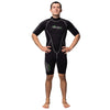 Shorty combinaison Malibu Homme 2.5mm Noir-Argent Taille XXL Marlin 117615