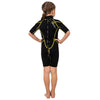 Combinaison shorty de snorkeling Malibu enfants 2,5mm noire-jaune taille S Marlin 117629