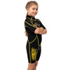 Combinaison shorty de snorkeling Malibu enfants 2,5mm noire-jaune taille S Marlin 117629