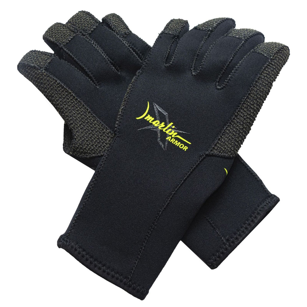 Gants de plongée armure 3mm noir taille M Marlin 117764