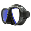 Masque de chasse sous-marine Turbo noir avec verres jaunes miroités Marlin 117849