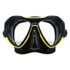 Masque de Chasse Sous-Marine Diamond Jaune-Noir Marlin 118272