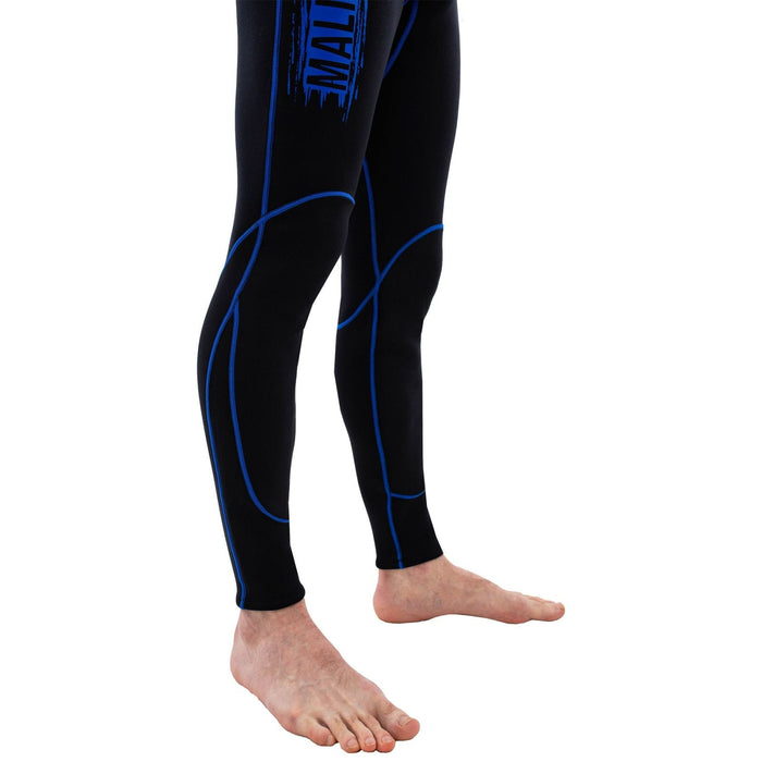 Combinaison de snorkeling Malibu homme 2,5mm noire-bleue taille S Marlin 118313