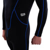 Combinaison de snorkeling Malibu homme 2,5mm noire-bleue taille M Marlin 118314