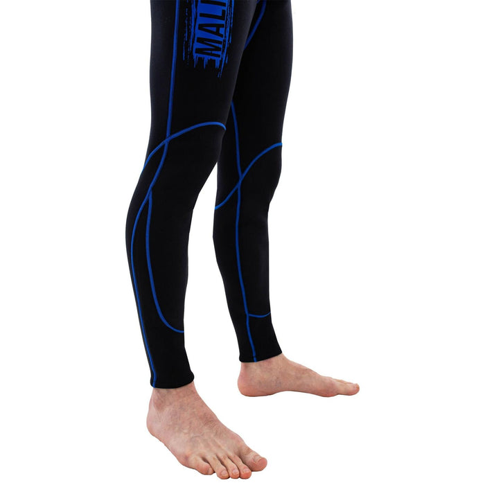 Combinaison de snorkeling Malibu homme 2,5mm noire-bleue taille XL Marlin 118316