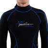 Combinaison de snorkeling Malibu homme 2,5mm noire-bleue taille XL Marlin 118316
