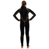 Combinaison de snorkeling Malibu enfants 2,5mm noire-jaune taille L Marlin 118329