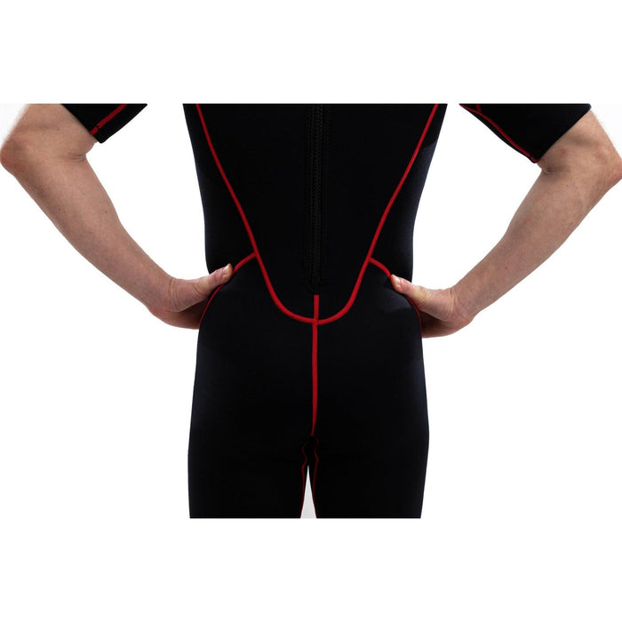 Shorty combinaison Malibu Homme 2.5mm Noir-Rouge Taille M Marlin 118335