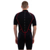 Shorty combinaison Malibu Homme 2.5mm Noir-Rouge Taille M Marlin 118335