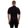 Shorty combinaison Malibu Homme 2.5mm Noir-Rouge Taille L Marlin 118336