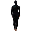 Combinaison de plongée intégrale Free Woman 5mm Noire Taille L Marlin 118351