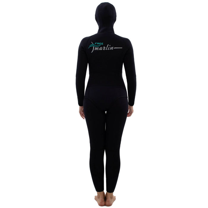 Combinaison de plongée en apnée femme 5mm noire taille XL Marlin 118352