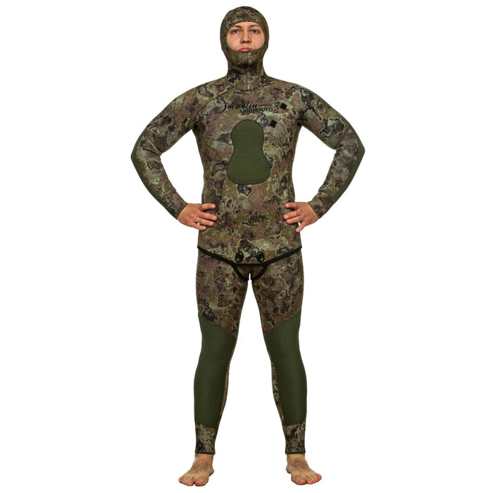 Combinaison de Plongée Complète Spearfishing Skilur Pro 3mm Vert-Camo Taille L Marlin 118436