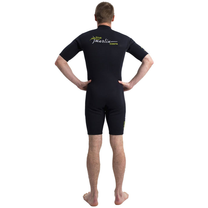 Combinaison shorty Costa Homme 2mm Noir Taille XL Marlin 118455