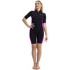Combinaison shorty Costa Femme 2mm Noir-Violet Taille M Marlin 118460