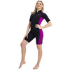 Combinaison shorty Costa Femme 2mm Noir-Violet Taille M Marlin 118460