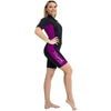 Combinaison shorty Costa Femme 2mm Noir-Violet Taille M Marlin 118460