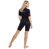 Combinaison shorty Costa Femme 2mm Noir-Violet Taille M Marlin 118460