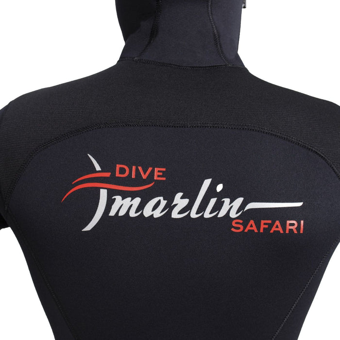 Combinaison de plongée intégrale à capuche Safari Homme 5mm Noir Taille M Marlin 118464