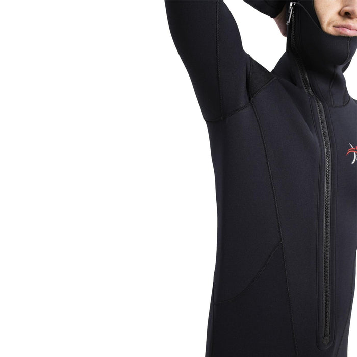 Combinaison de plongée intégrale à capuche Safari Homme 5mm Noir Taille XL Marlin 118466