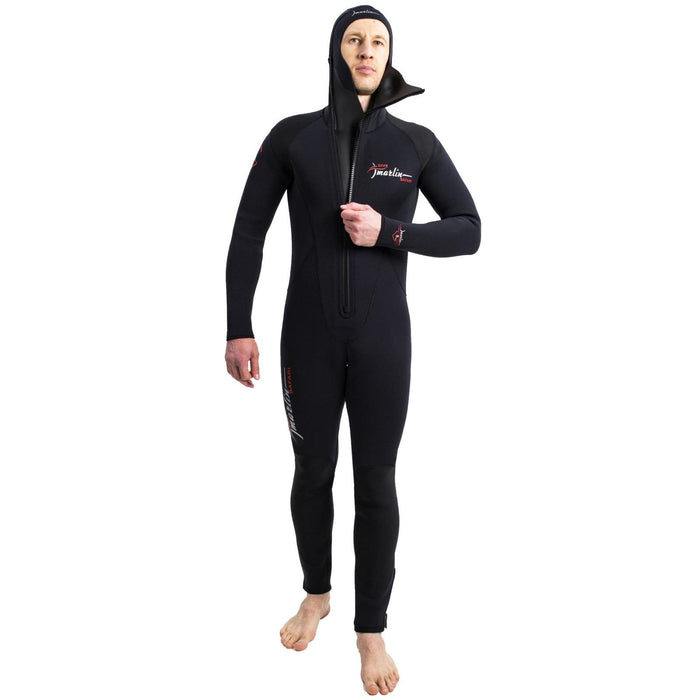 Combinaison de plongée intégrale à capuche Safari Homme 5mm Noir Taille XL Marlin 118466