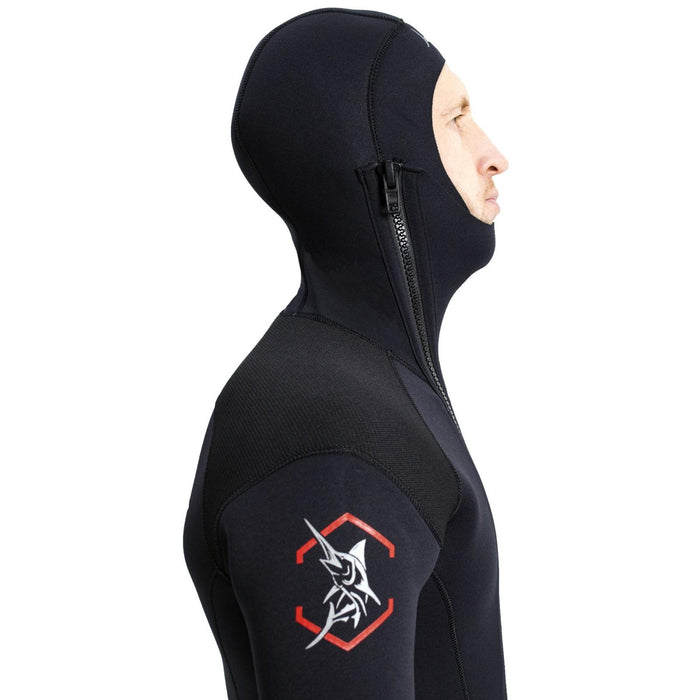 Combinaison de plongée intégrale à capuche Safari Homme 5mm Noir Taille XL Marlin 118466