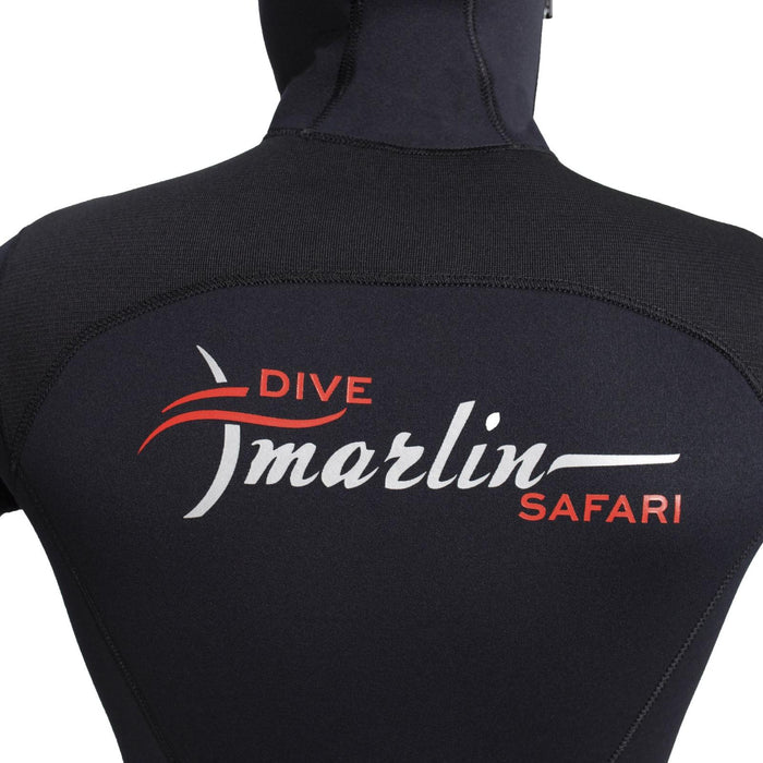 Combinaison de plongée intégrale à capuche Safari Homme 5mm Noir Taille XL Marlin 118466