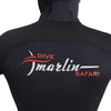 Combinaison de plongée intégrale à capuche Safari Homme 5mm Noir Taille XL Marlin 118466