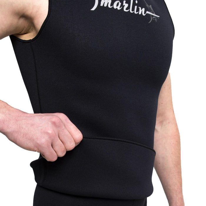 Gilet en néoprène Nylon 2mm Noir Taille XS Marlin 118475