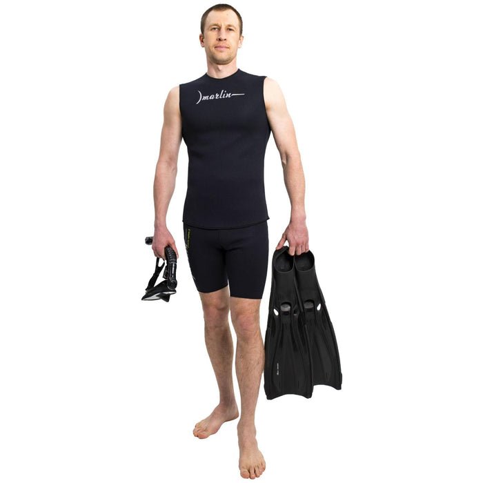 Gilet en néoprène Nylon 2mm Noir Taille XS Marlin 118475