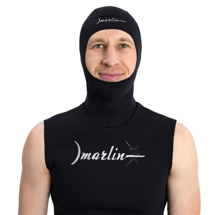 Gilet à capuche en néoprène Nylon 2mm Noir Taille S Marlin 118490